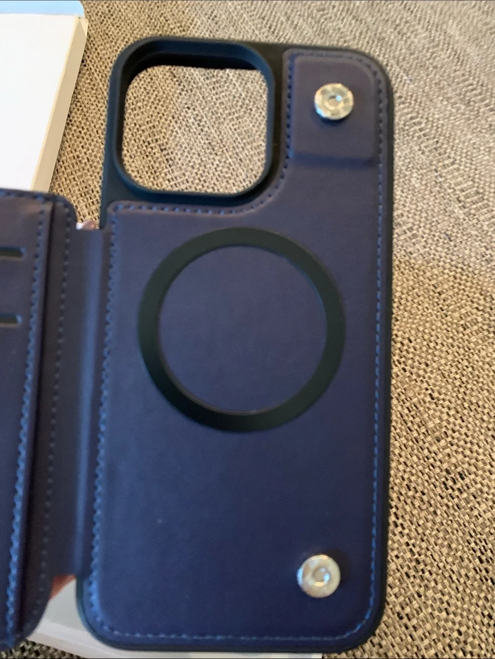 SkyEagle Compatible with Magsafe for iPhone 16 Pro Max Wallet Case w/Card Holder